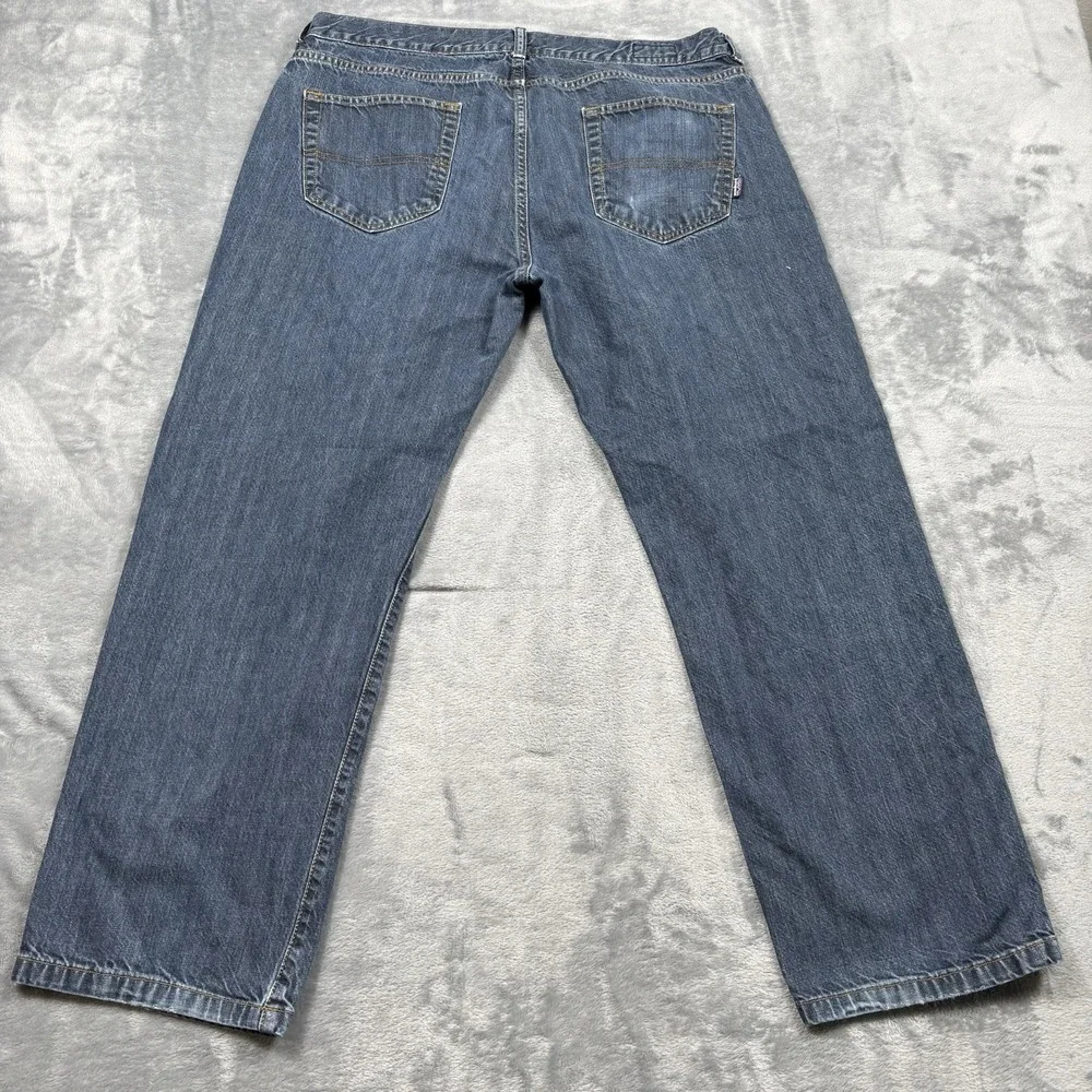 Patagonia Mens Performance Straight Fit Jeans Dark Wash Blue 38X28 56195 FA12